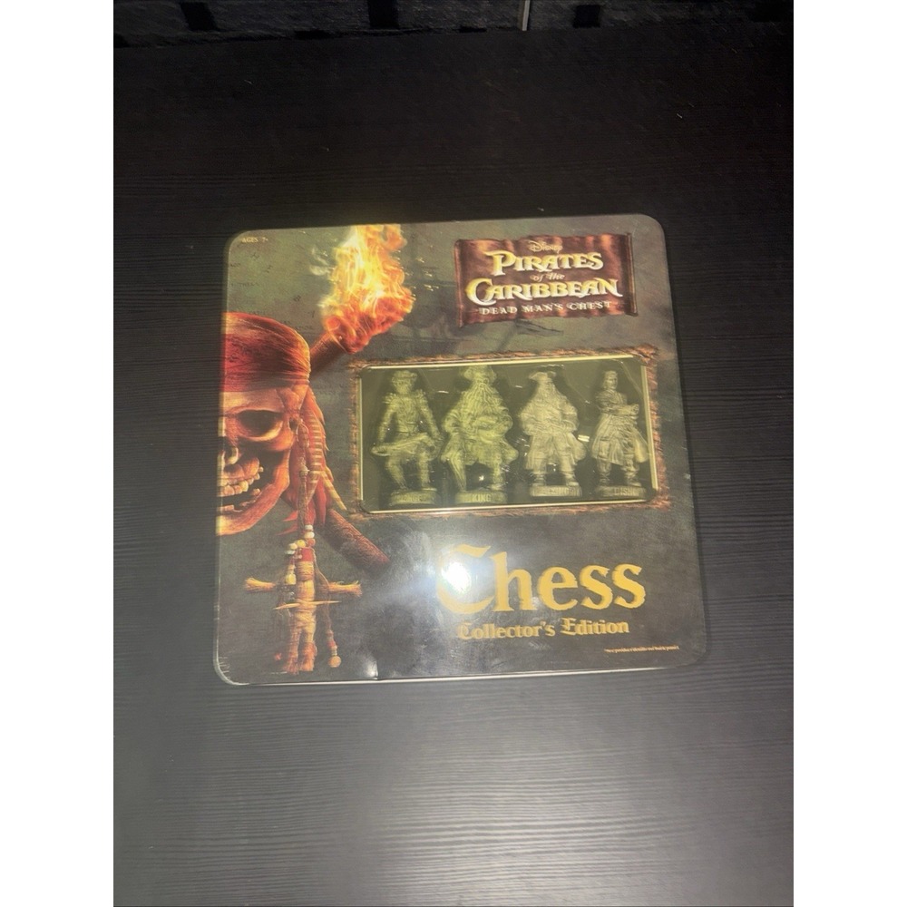 Disneys Pirates Of The Caribbean Dead Mans Chest Board Game 2007